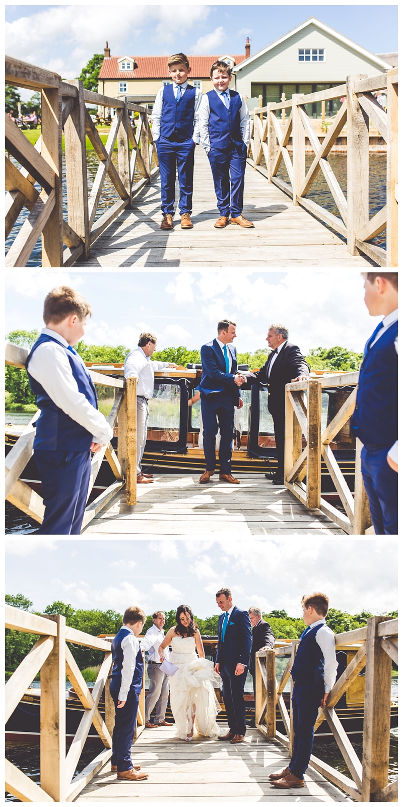 A Boathouse wedding by Norfolk wedding Photographer Jamie Groom 